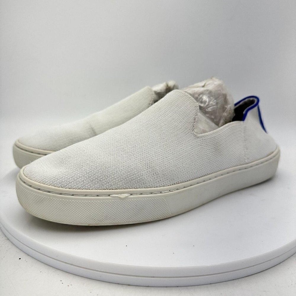 Rothys The Original Slip On Sneaker Bright White Women Comfort Shoes Size 8